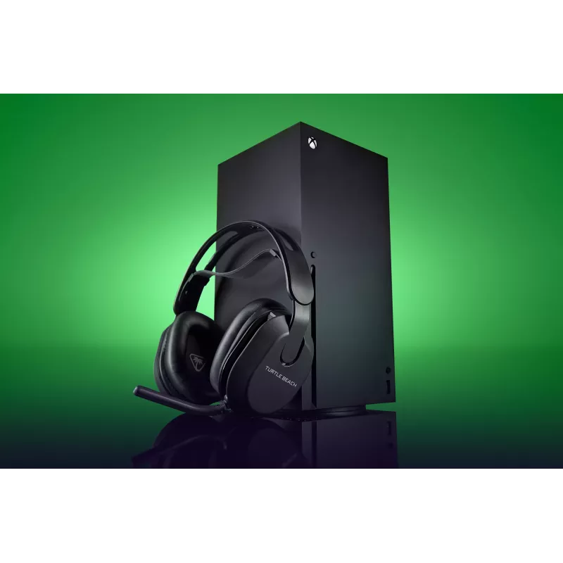 Turtle Beach Stealth 500 Black Xbox belaidė žaidimų ausinė iki 40 val. baterijos, skirta Xbox Series X/S, Xbox One, Bluetooth, PC ir mobiliems įrenginiams
