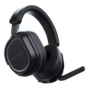 Turtle Beach Stealth 700 Black PlayStation belaidės žaidimų ausinės su 80 val. baterija, Bluetooth, dviem siųstuvais ir 60 mm garsiakalbiais, skirtos PS5, PS4, PC ir mobiliems įrenginiams