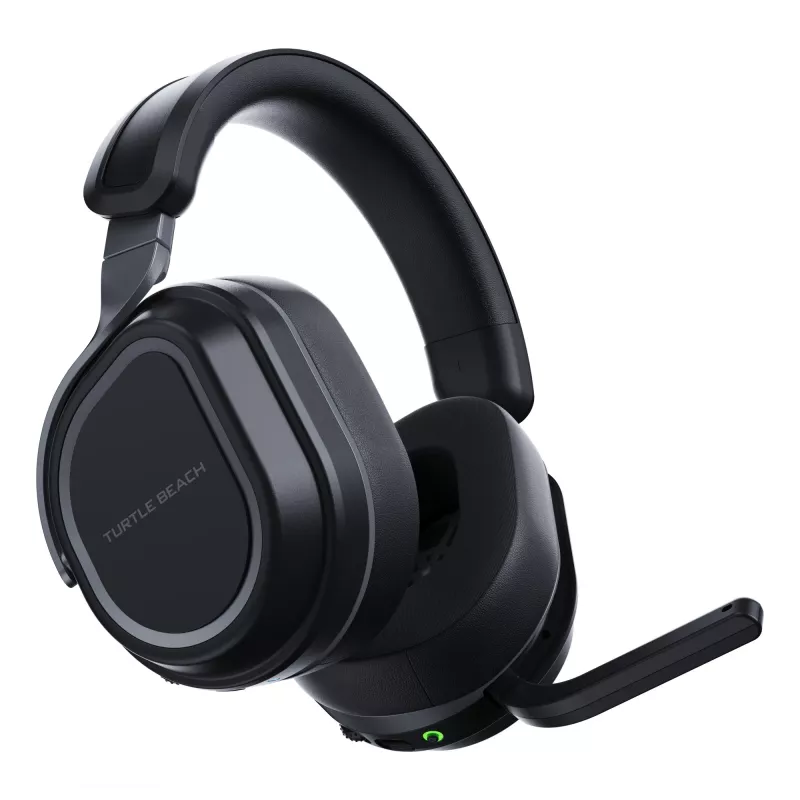 Turtle Beach Stealth 700 Black PlayStation belaidės žaidimų ausinės su 80 val. baterija, Bluetooth, dviem siųstuvais ir 60 mm garsiakalbiais, skirtos PS5, PS4, PC ir mobiliems įrenginiams