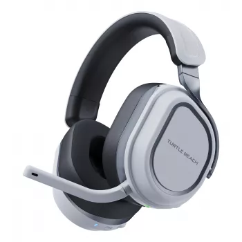 Turtle Beach Stealth 700 White belaidžiai žaidimų ausinės su Bluetooth, 80 valandų baterija, 60 mm garsiakalbiais, PS5, PS4, PC ir mobiliesiems