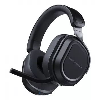 Belaidės žaidimų ausinės Turtle Beach Stealth 700 Black PC su iki 80 val. baterija, Bluetooth, dviem siųstuvais ir 60 mm garsiakalbiais, skirtos PC, PS5, PS4 ir mobiliesiems