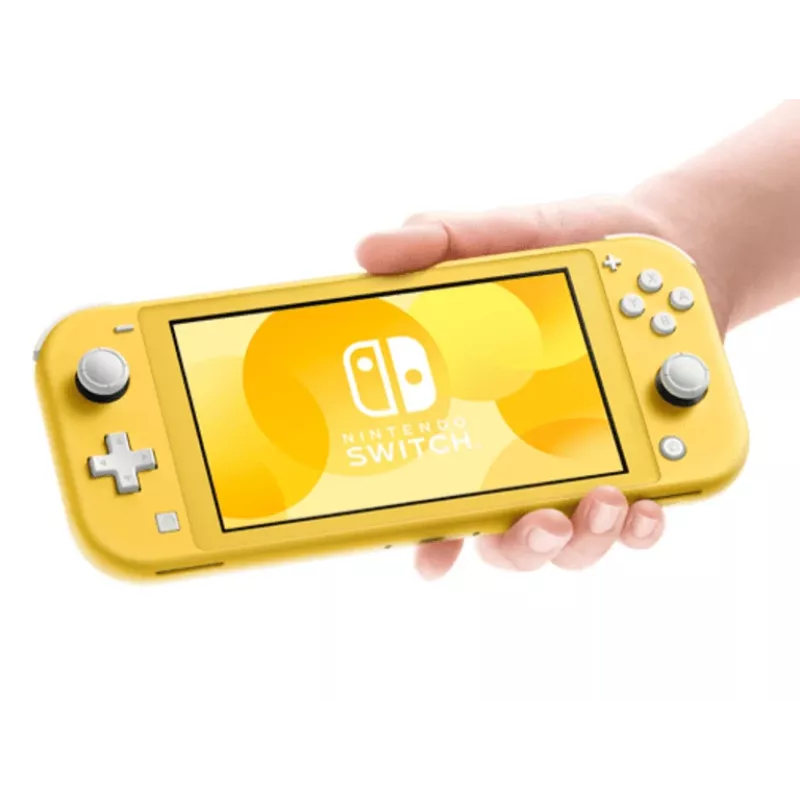 Nintendo Switch Lite geltona nešiojama žaidimų konsolė