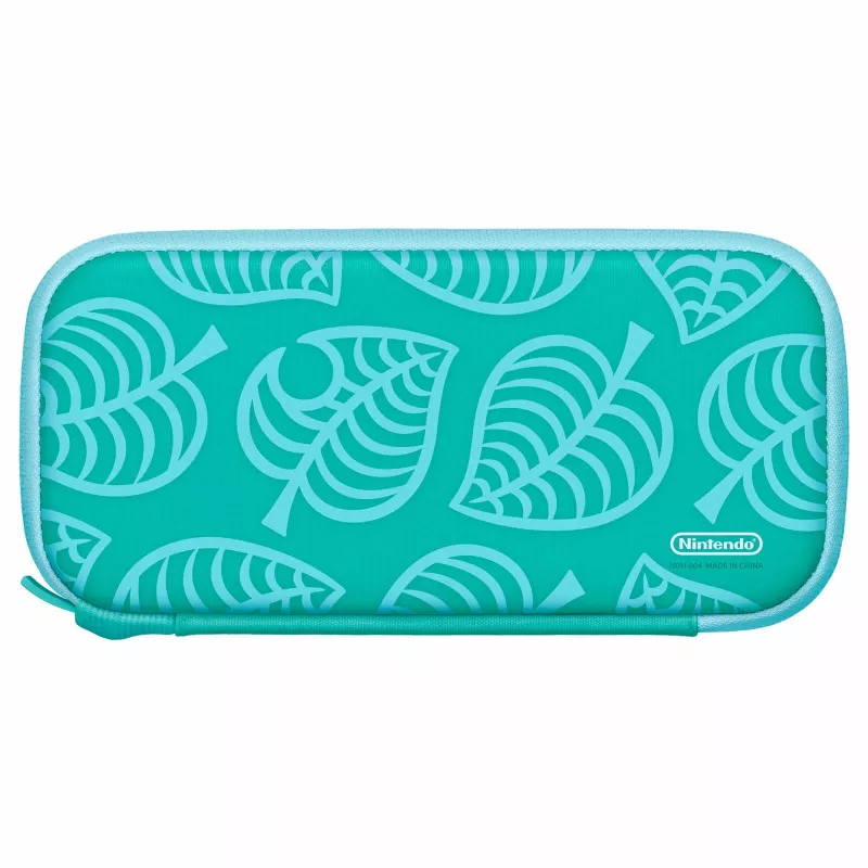 Nešiojamas dėklas Nintendo Switch Lite Animal Crossing: New Horizons, žalias/baltas