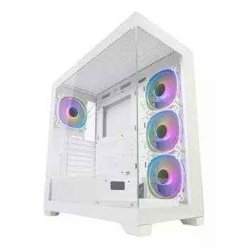 Korpusas LC-Power LC-715W-ON Midi Tower Baltas