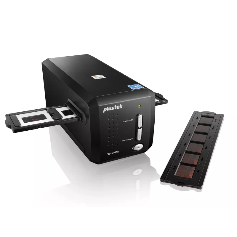 Plustek OpticFilm 8200i Ai juostų ir skaidrių skaitytuvas 7200 x 7200 DPI juodas
