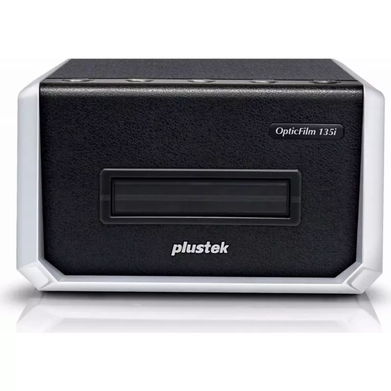 Plustek OpticFilm 135i juostų ir skaidrių skaitytuvas 7200 x 7200 DPI sidabrinis, juodas