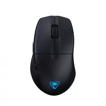 Turtle Beach Pure Air Black – itin lengva belaidė ergonomiška RGB žaidimų pelė, 26K DPI optinis jutiklis, 125 h baterija, RGB apšvietimas