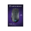 Turtle Beach Pure Air Black – itin lengva belaidė ergonomiška RGB žaidimų pelė, 26K DPI optinis jutiklis, 125 h baterija, RGB apšvietimas