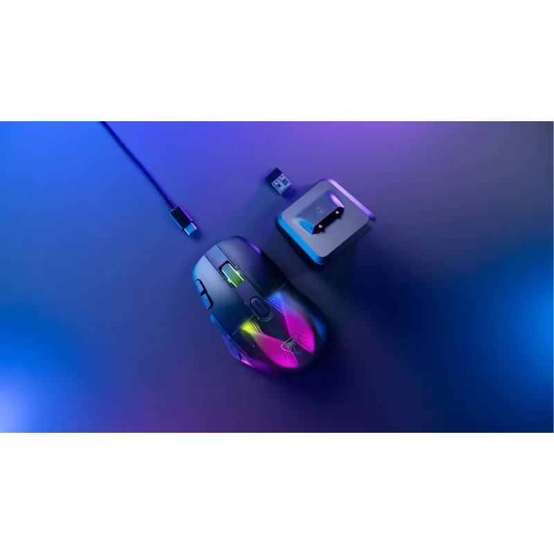 Pelė Turtle Beach Kone XP Air RF belaidė + Bluetooth