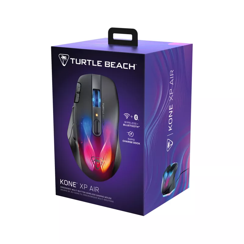 Pelė Turtle Beach Kone XP Air RF belaidė + Bluetooth