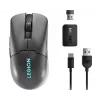 Lenovo Legion M600s pelė žaidimams Ambidextrinė RF belaidė + Bluetooth + USB-C optinė 19000 DPI