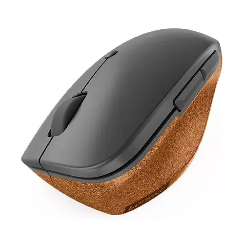 Lenovo Go Wireless Vertical pelė biurui, dešinei rankai, RF belaidė + USB Type-A, optinė, 2400 DPI