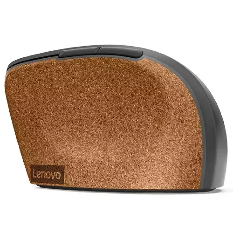 Lenovo Go Wireless Vertical pelė biurui, dešinei rankai, RF belaidė + USB Type-A, optinė, 2400 DPI