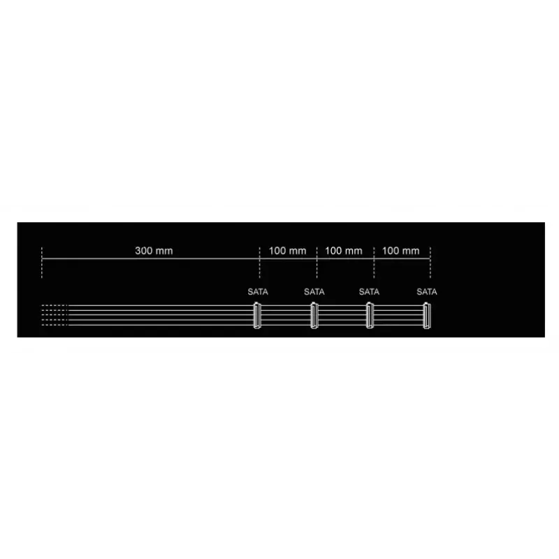 Laidas be quiet! CS-3640 0,6 m