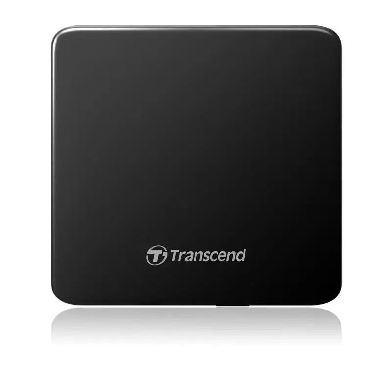 Nešiojamas DVD įrašymo įrenginys Transcend TS8XDVDS-K, USB 2.0, juodos spalvos
