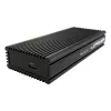 Išorinis SSD korpusas LC-Power LC-M2-C-NVME-2X2, aliuminis, juodas