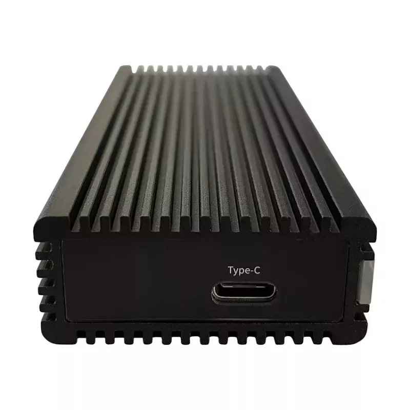 Išorinis SSD korpusas LC-Power LC-M2-C-NVME-2X2, aliuminis, juodas