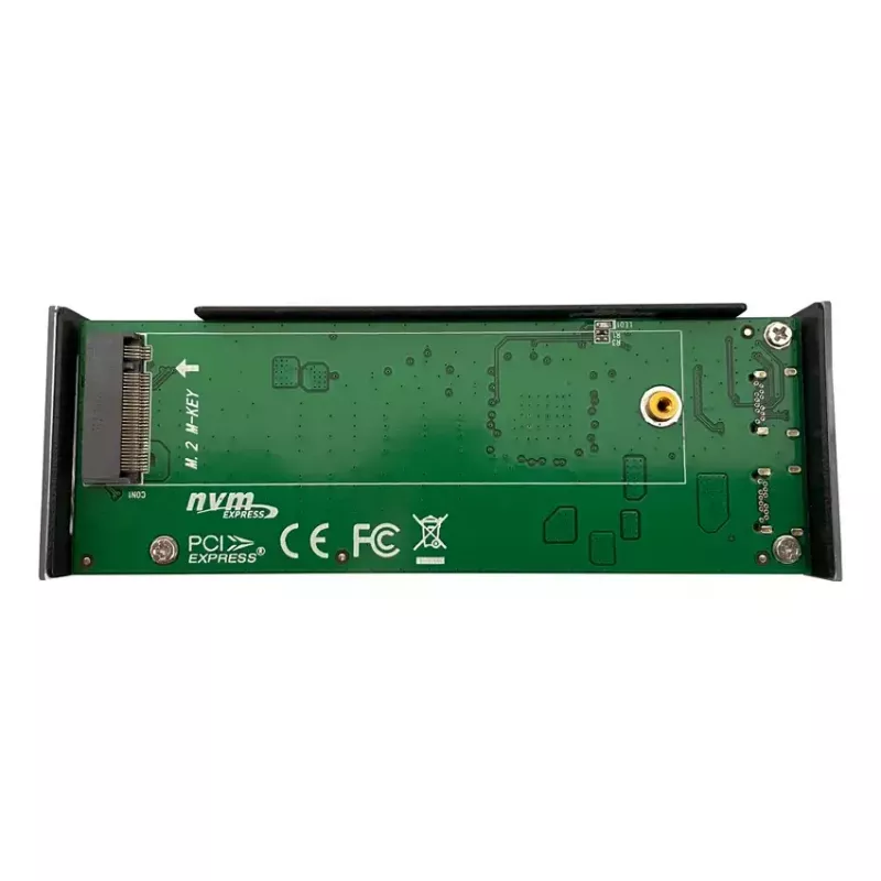 Išorinis SSD korpusas LC-Power LC-M2-C-NVME-2X2, aliuminis, juodas