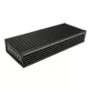 Išorinis SSD korpusas LC-Power LC-M2-C-NVME-2X2, aliuminis, juodas