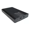 Išorinis SSD dėklas LC-DOCK-C-M2 2 M.2 diskams 10 Gbit/s Antracitas