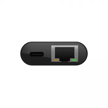 Belkin INC002vfBK USB-C dviejų ekranų prijungimo stotis su DisplayLink, 2x HDMI, Gigabit Ethernet, juoda
