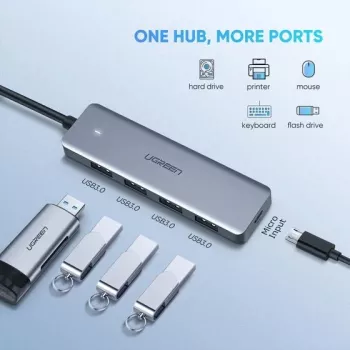 Ugreen 70336 USB 3.2 Gen 1 (3.1 Gen 1) Type-C 5000 Mbit/s