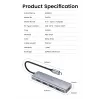 Ugreen 70336 USB 3.2 Gen 1 (3.1 Gen 1) Type-C 5000 Mbit/s