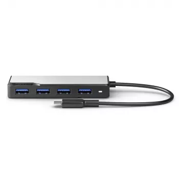 USB Hub ALOGIC UCFUUA-SGR 4-in-1 USB-C į USB-A