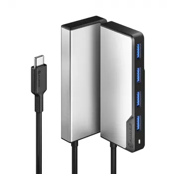 USB Hub ALOGIC UCFUUA-SGR 4-in-1 USB-C į USB-A