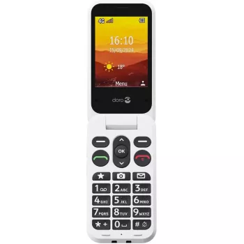 Mobilusis telefonas Doro Leva L30 5,0 colių grafito-balta