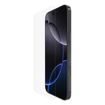 Apsauginis stiklas Belkin ScreenForce iPhone 16 Pro Max antibakterinis, atsparus smūgiams ir įbrėžimams