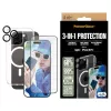3 viename apsaugos rinkinys PanzerGlass iPhone '24 6,3 colio Pro