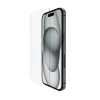 Belkin ScreenForce apsauginis stiklas Apple iPhone 15 nuo smūgių ir įbrėžimų