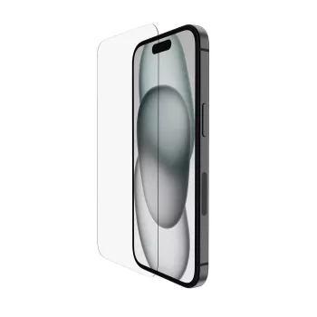 Belkin ScreenForce apsauginis stiklas Apple iPhone 15 nuo smūgių ir įbrėžimų