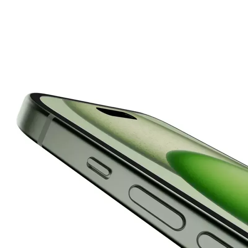 Belkin ScreenForce apsauginis stiklas iPhone 15 Plus, atsparus smūgiams ir įbrėžimams, grūdintas stiklas