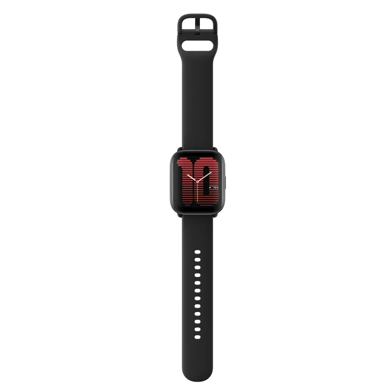 Amazfit Active 4.45 cm (1.75 inch) AMOLED skaitmeninis jutiklinis ekranas 390 x 450 pikselių Juodas GPS (W2211EU5N)