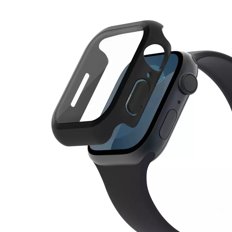 Belkin OVG003ZZBK-REV grūdinto stiklo apsauga Apple Watch – juoda