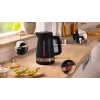 Elektrinis virdulys Bosch TWK4M223 1,7 L 2400 W, juodas, belaidis, paslėptas kaitinimo elementas