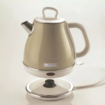 Ariete 2868 Vintage 1 L elektrinis virdulys nerūdijančio plieno, šviesiai smėlio spalvos, 1600 W