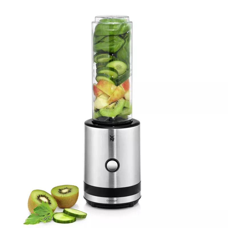 Stalo blenderis WMF KITCHENminis 0416500011, 0,6 L, 300 W, nerūdijantis plienas
