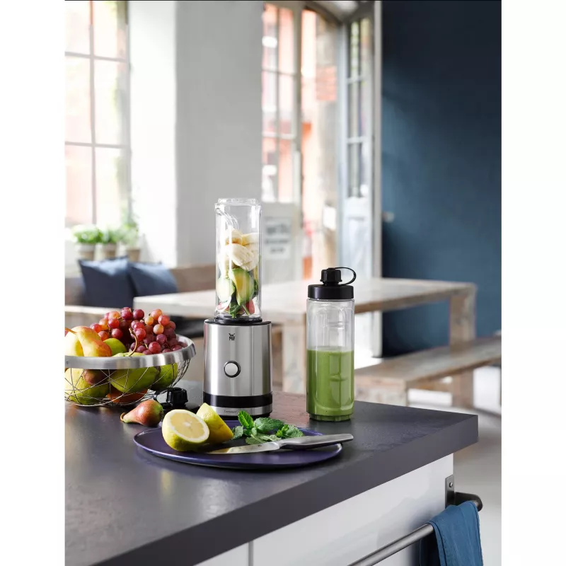 Stalo blenderis WMF KITCHENminis 0416500011, 0,6 L, 300 W, nerūdijantis plienas