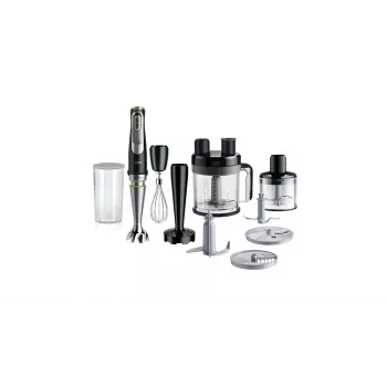 Braun MultiQuick 9 MQ 9187XLI 0.6 L panardintuvas 1200 W Juoda, Nerūdijantis plienas