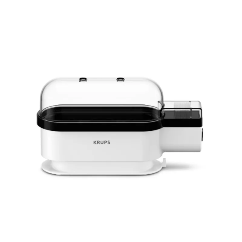 Kiaušinių virimo aparatas Krups EG2341, 3 kiaušinių talpa, 300 W, juodai baltas