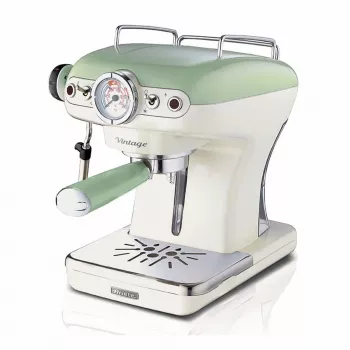 Ariete 1389 Vintage espresso kavos aparatas – pastelinė žalia spalva