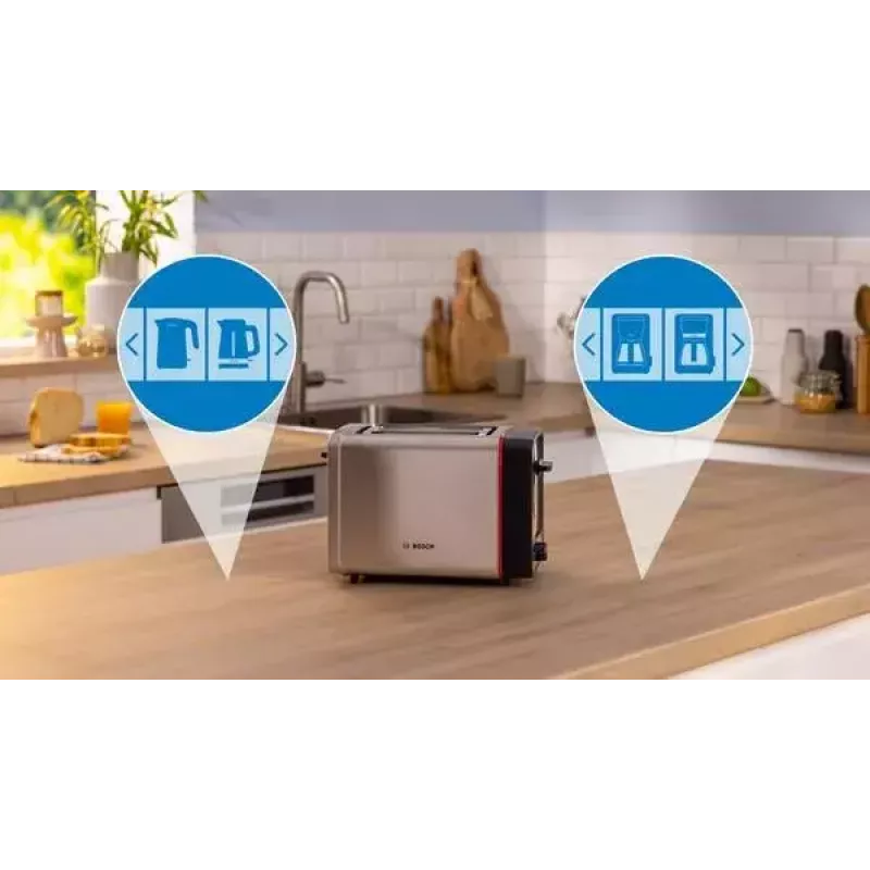 Bosch TAT6M420 skrudintuvas 2 riekėms 970 W Nerūdijantis plienas