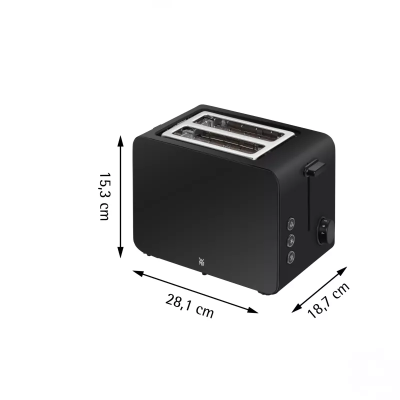 Skrudintuvas WMF Stelio 0414210071 2 griežinėliai 1050 W Juodas