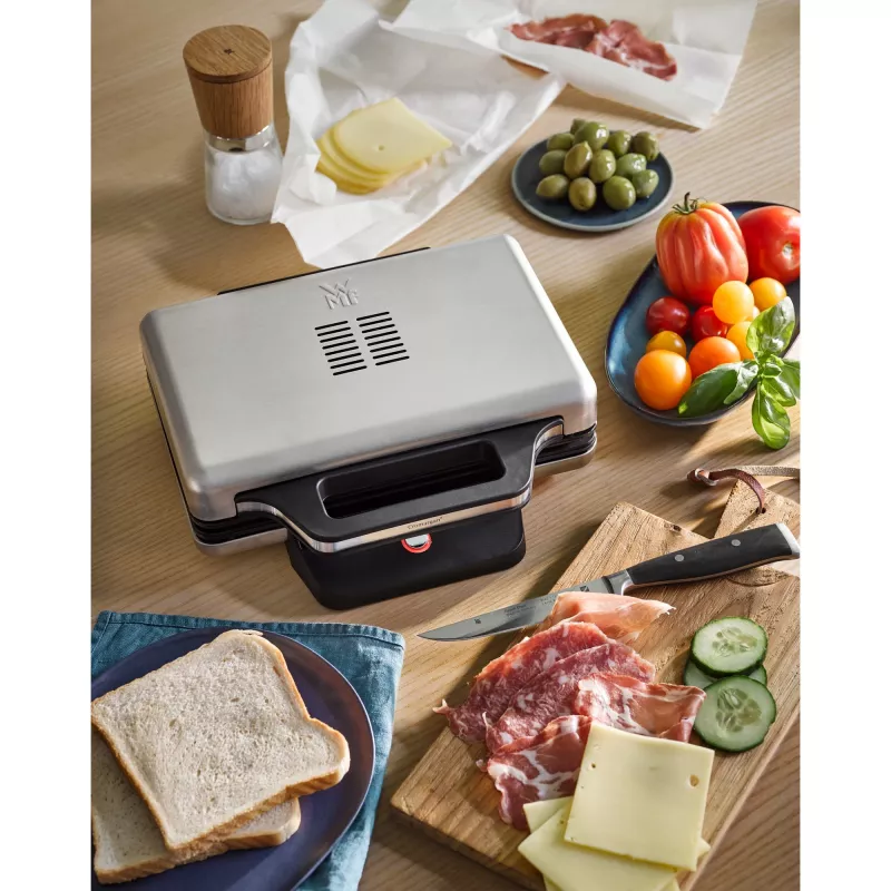 WMF LONO sumuštinių keptuvė 800 W, juoda/sidabrinė