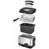 Unold 58615 aliejinė gruzdintuvė, 1200 W, 1,5 L, juoda / nerūdijantis plienas