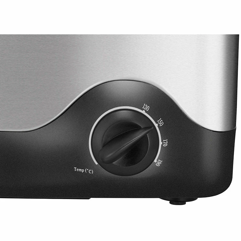 Unold 58615 aliejinė gruzdintuvė, 1200 W, 1,5 L, juoda / nerūdijantis plienas