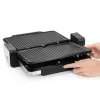 Kontaktinis grilis WMF Lono 0415110011 — 2100 W, reguliuojamas termostatas, keptuvės paviršius, nerūdijantis plienas/juoda, stačiakampis